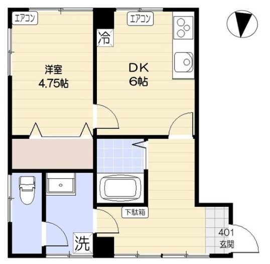 YDビルディング 間取り図