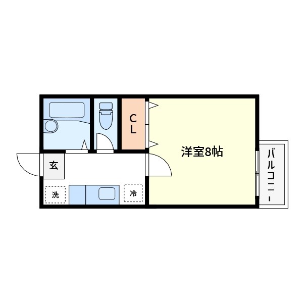 小岩モールハイツ 間取り