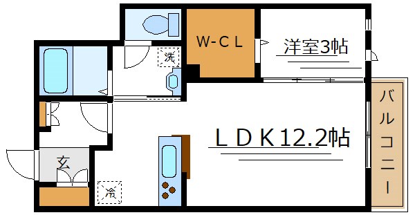 クルール　エスポワール 間取り