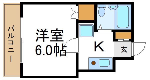 ハイクレスト海老原No3 間取り図