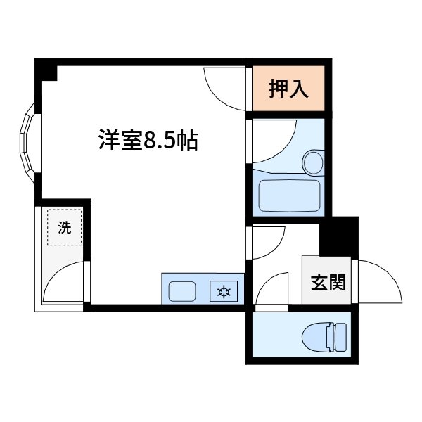 メゾンイセ 間取り