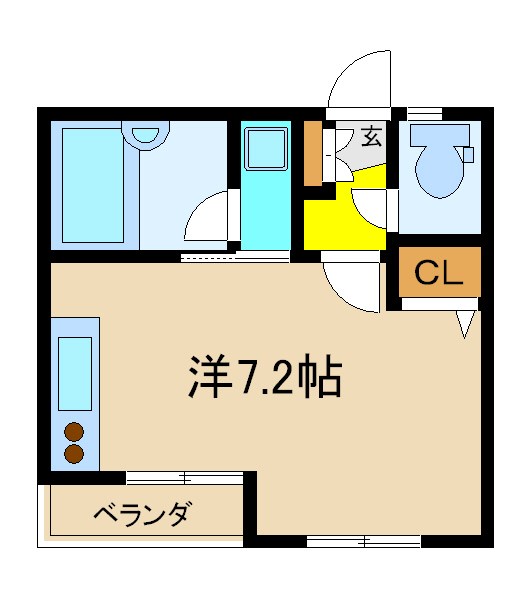 セゾンド・フジⅡ 間取り