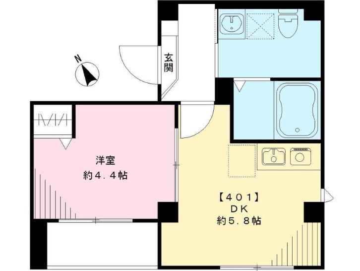平井ＳＫハイツ  間取り