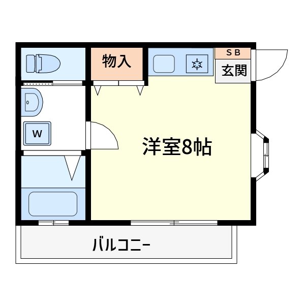 マインドハイム恭和 間取り図