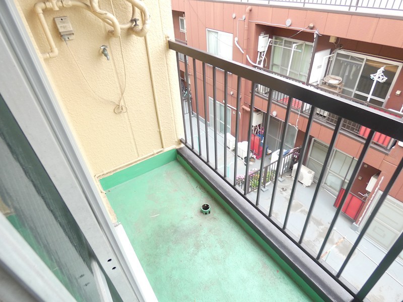 笹本マンション ベランダ