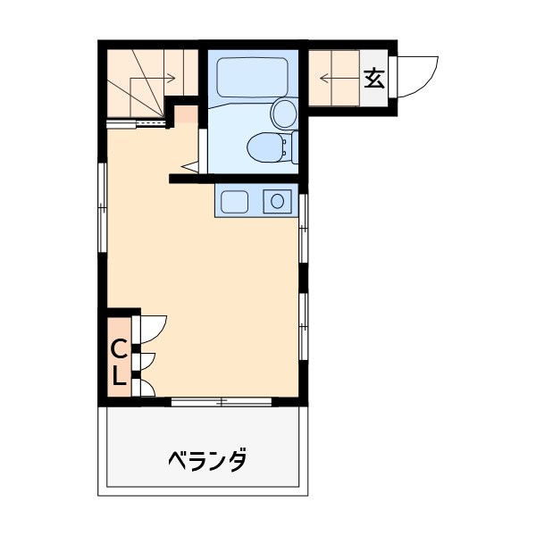 hajimeコーポ2 間取り図