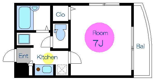 FLAT ONE  間取り