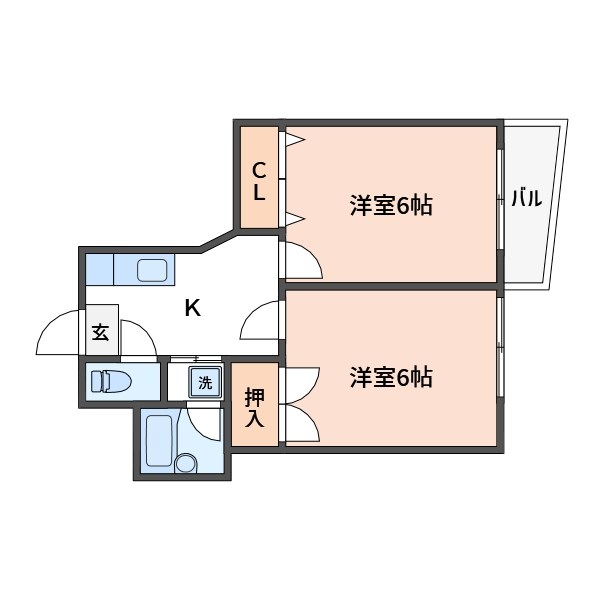 リバーサイド小泉  間取り