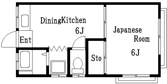 永岡荘 間取り図
