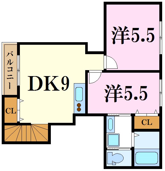 ルナコート小岩 間取り