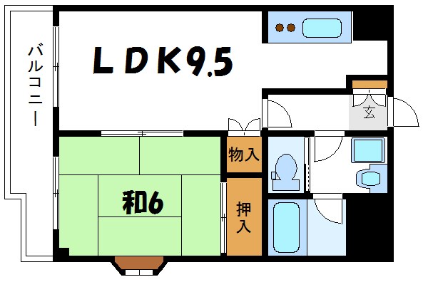サンハイツ松江 間取り
