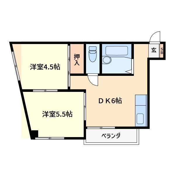 エメラルドマンション 間取り