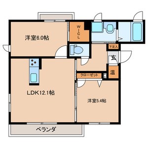 SUN ROCK B棟 間取り