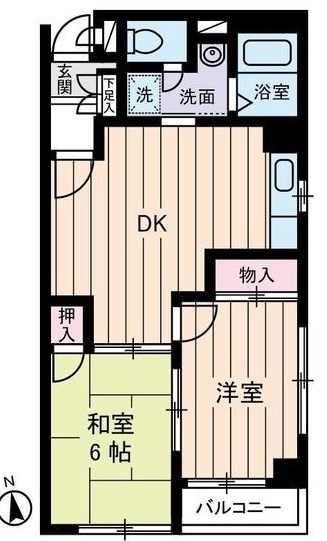 高松ハイム 間取り