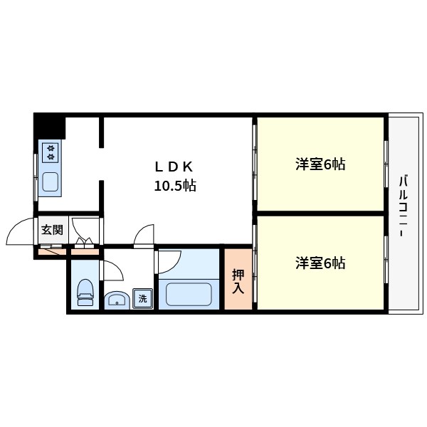 アゼリアコート 間取り図