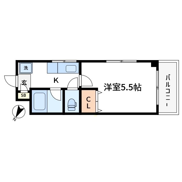 サンワードパレスＴＡＭＡＯＫＡ 間取り図