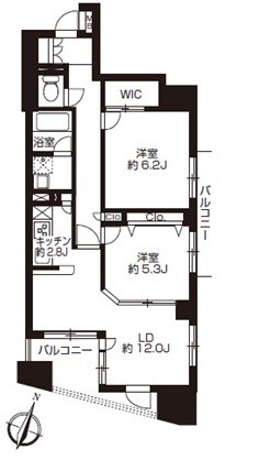 プライムアーバン日本橋大伝馬町 間取り