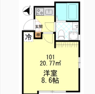 ザ・ハウス小岩 間取り