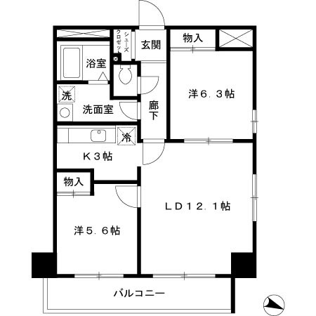 ロイヤルＫＪ  間取り