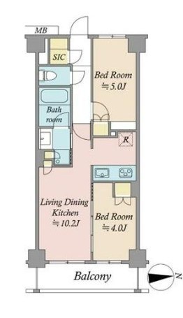 パレステージ墨田立花 間取り図