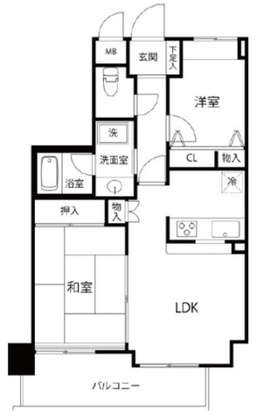 グリーンコート 間取り