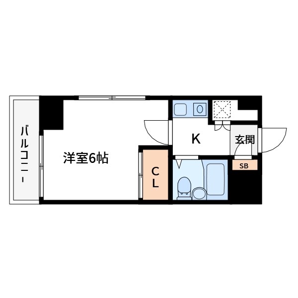 瑞江マキノビル 間取り図
