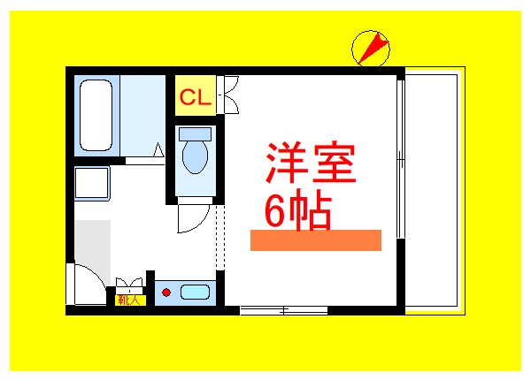 三祥ビル 301号室 間取り