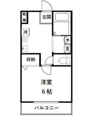 センターパーク平井Ⅱ  間取り