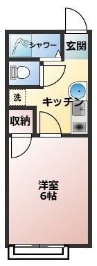 フジコーポ  間取り図