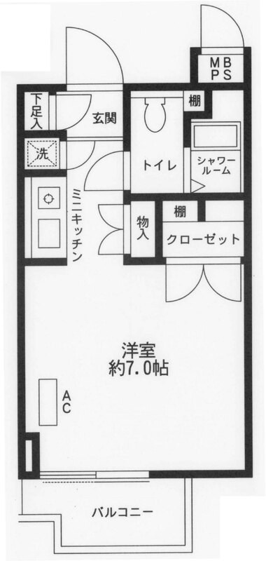 ダイヤモンドスクエア駒形 間取り