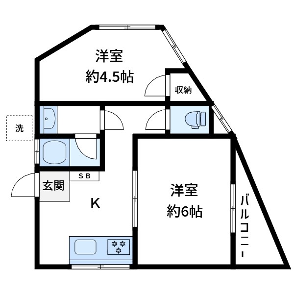 ウッディベル２ 間取り