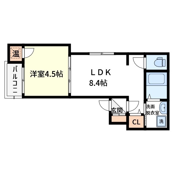 F　asecia Parure 間取り