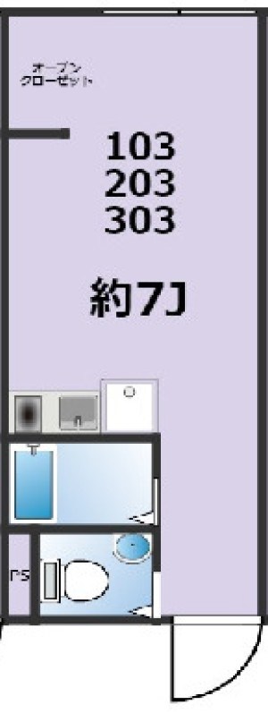 パークシード堀切 間取り