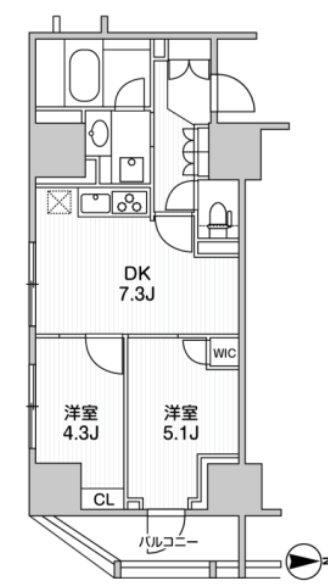 レジデンシャル町屋 間取り