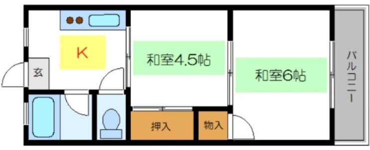 天王マンション 間取り