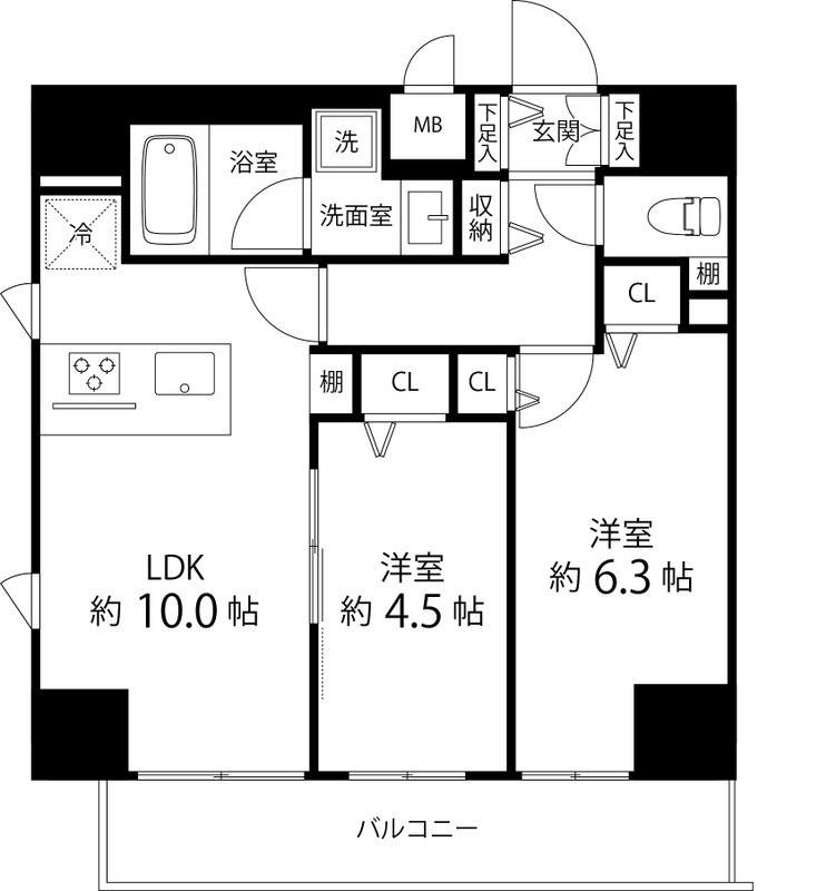 SAION町屋 間取り