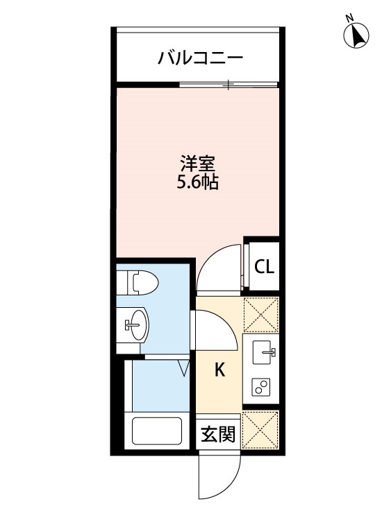 ラ・ルーチェ四ツ木 間取り