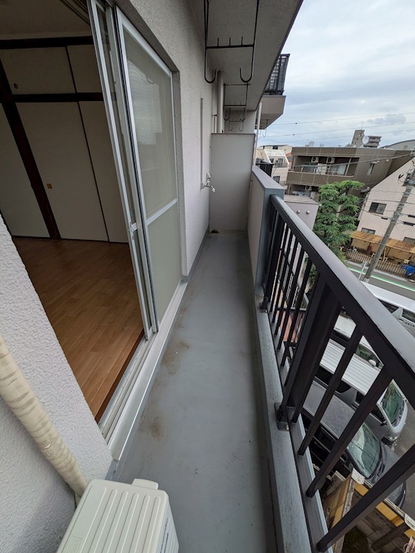 第一福島マンション ベランダ