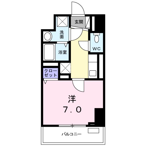 アビタ・ヴァン 間取り