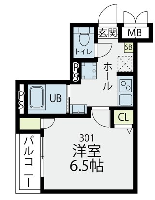 プラフィド  間取り