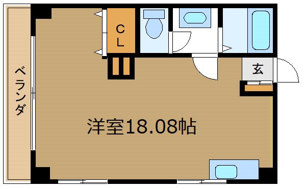 内田マンション        201号室 間取り