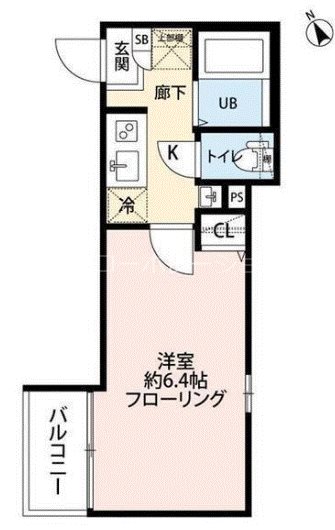 グランクオール千住河原町  間取り