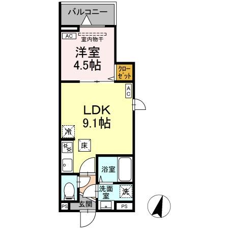 セレスティア西亀有 間取り