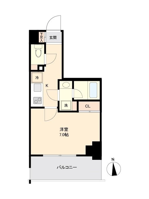プライマル南砂  間取り