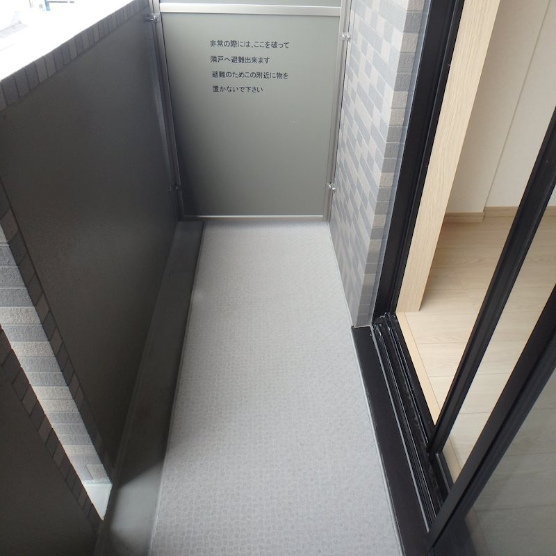 ルーブル大島参番館   ベランダ