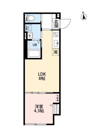 Patria梅島 間取り図