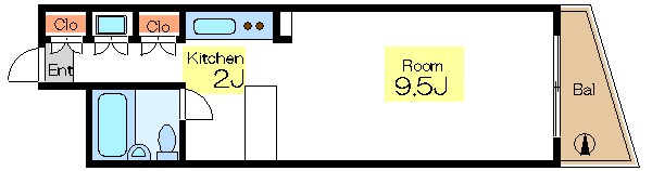 ミコノス 間取り図