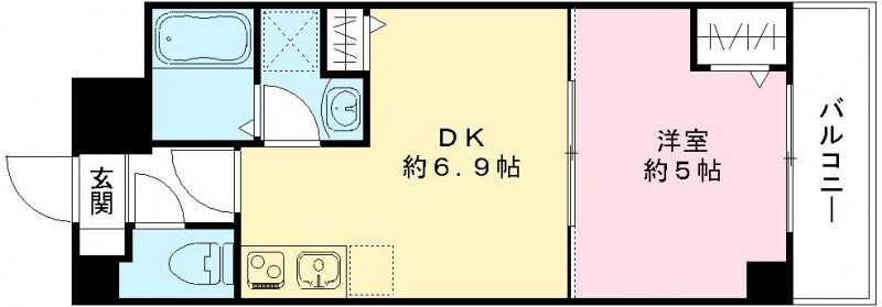 レピュア住吉レジデンス  間取り
