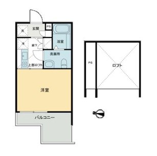 スタジオスクエア住吉   間取り