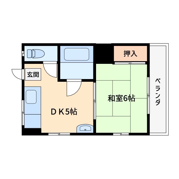 永瀬ハイツ 間取り